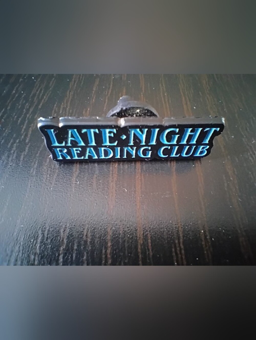 🧁 3/$30 Late Night Reading Club Enamel Pin NEW